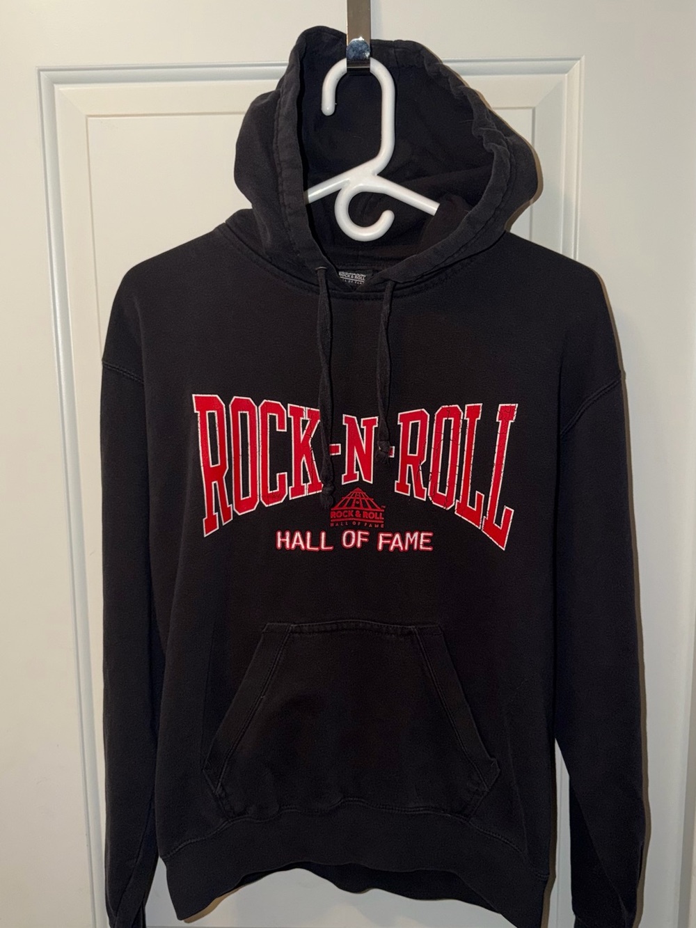 Rock-N-Roll Hall of Fame Black Pullover Hoodie